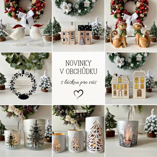 Hezké odpoledne, posílám novinky v obchůdku.😉 Přibývají teď rychleji, než stíhám tvořit příspěvky, tak sledujte...